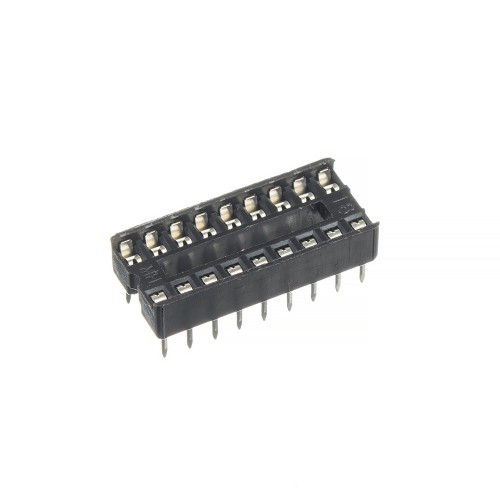 Панелька для мікросхеми 18pin 2.54мм(26шт)