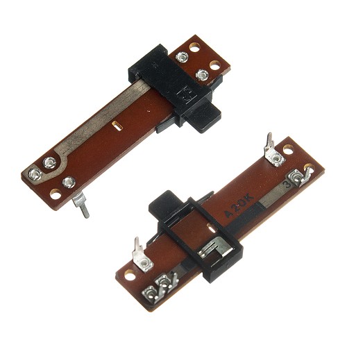 20K A 3pin+2pin горизонтальний, повзунковий моно a=40mm