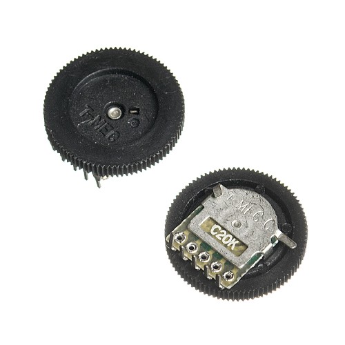 20K C 5pin d=18mm круговий, горизонтальний, стерео