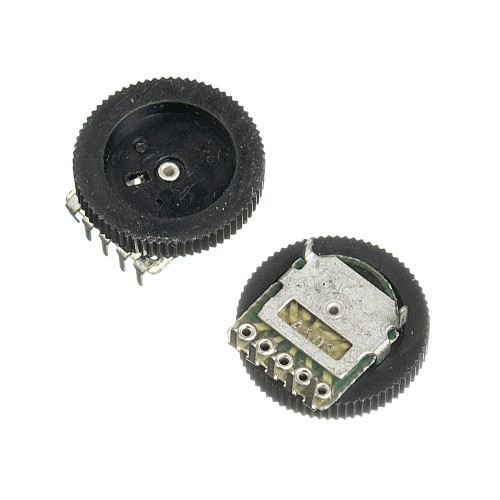 50K A 5pin d=16mm круговий, горизонтальний, стерео