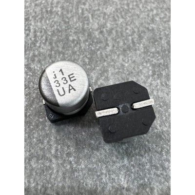 Конденсатор електролітичний 33uf 25V,105C, (6x5)