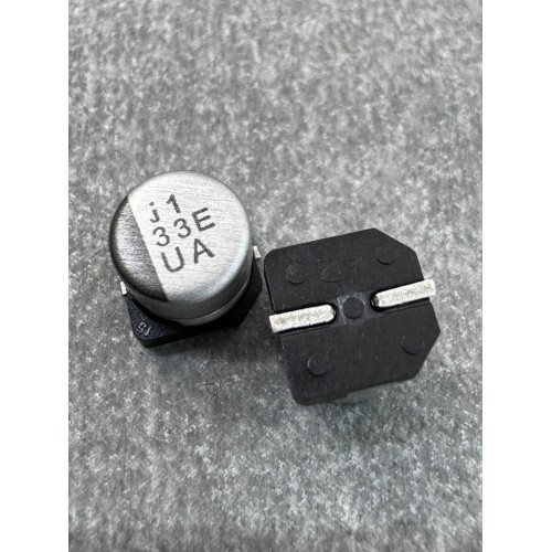 Конденсатор електролітичний 33uf 25V,105C, (6x5)