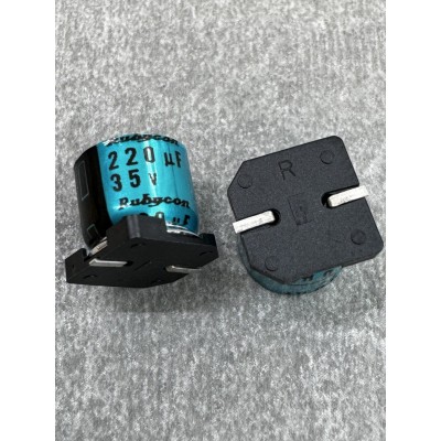 Конденсатор електролітичний 220uf 35V,105C, (10x10)