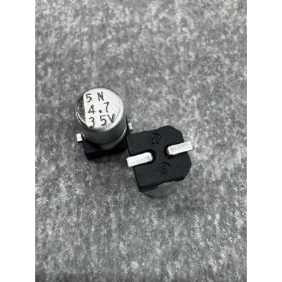 Конденсатор електролітичний 4.7uf 35V,105C, (4x5)