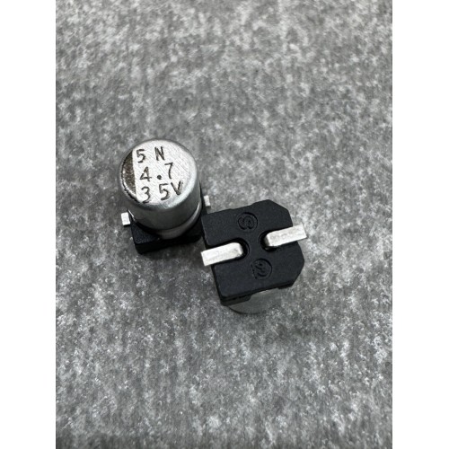 Конденсатор електролітичний 4.7uf 35V,105C, (4x5)