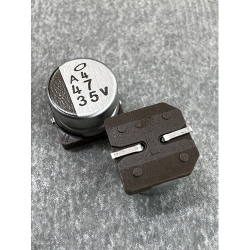 Електролітичний конденсатор 47uf 35V,105C, (8x6)