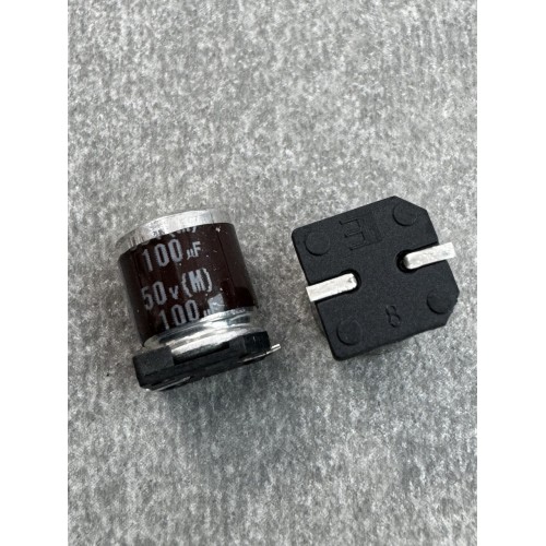Електролітичний конденсатор 100uf 50V,105C, (8x10)