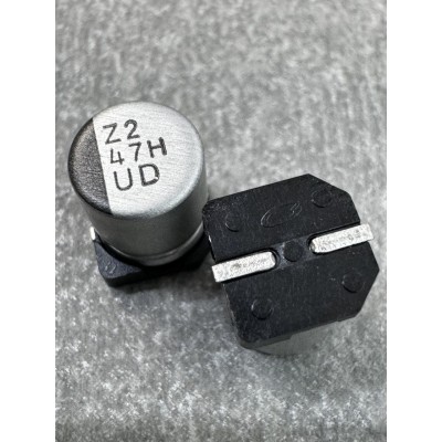 Конденсатор електролітичний 47uf 50V,105C, (6x7)