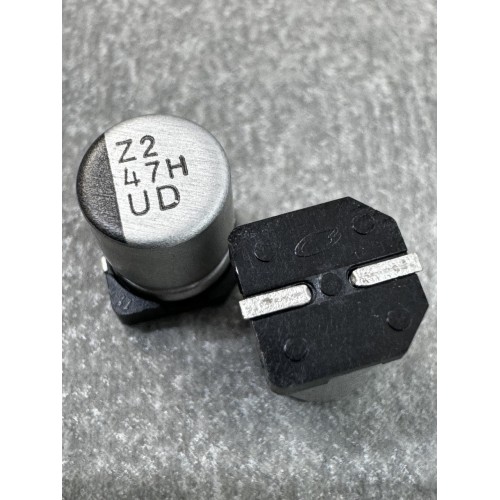 Конденсатор електролітичний 47uf 50V,105C, (6x7)
