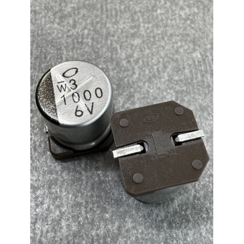 Електролітичний конденсатор 1000uf 6.3V,105C, (10x10)