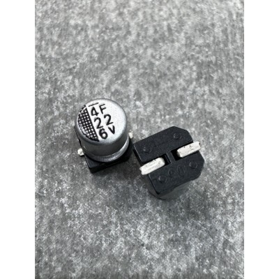 Конденсатор електролітичний 22uf 6.3V,105C, (4x5)