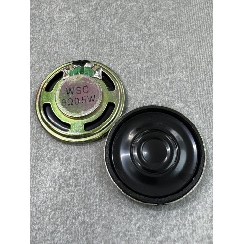 Динамік круглий d=32mm, 8R, 0,5W