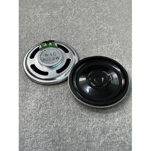 Динамік круглий d=30mm, 8R, 0,5W