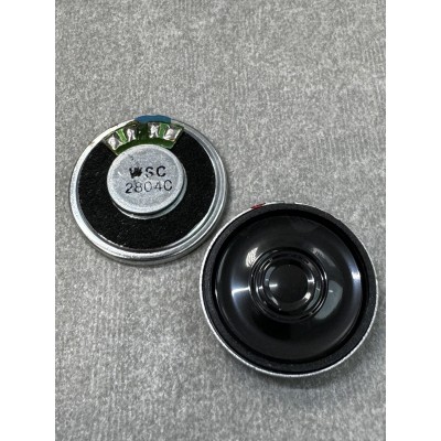 Динамік круглий d=28mm, 8R, 1W