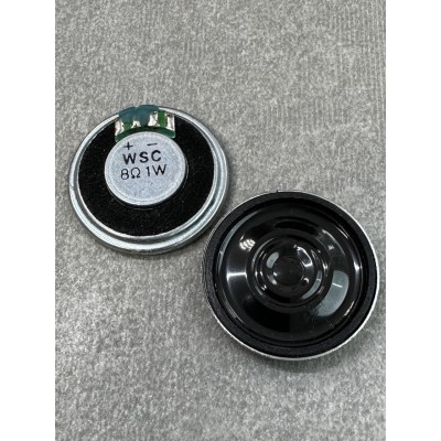 Динамік круглий d=27mm, 8R, 1W