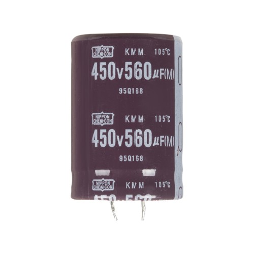 Конденсатор електролітичний 560мкФx 450В, 105°C, 35x45