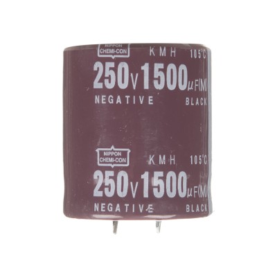 Конденсатор електролітичний 1500мкФx250В, 105°C, 35x40