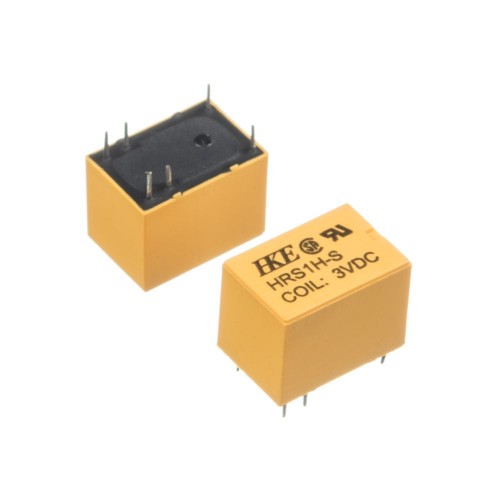 Реле 3V 1A 6pin (1 open 1 close) 4100-3V-HKE (HRS-1H-S)