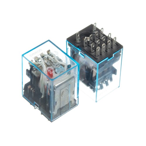 Реле220V 5A 14pin (4 open 4 close) 13F-MY4NJ-220V