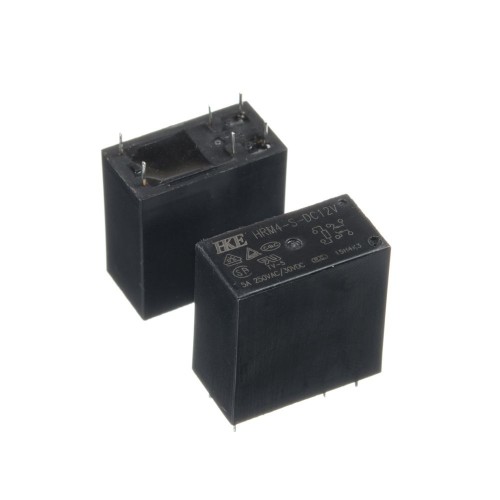Реле 12V 5A 6pin (2 open ) 14F-12V (HRM4-S-DC 12V)