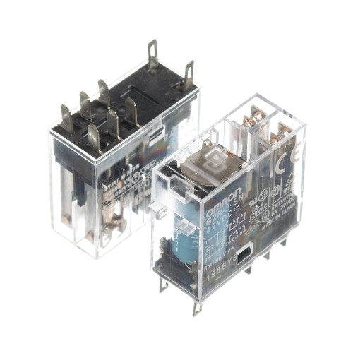 Реле 12V 5A 8pin (2 open 2 close) G2R-2-12V-SN