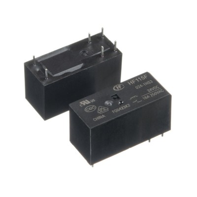 Реле 24V 16A 6pin (1 open ) HF-115F-024-1HS3A