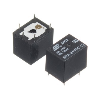 Реле 24V 20A 5pin (1 open 1 close) T78 (SRA-24VDC-CL)
