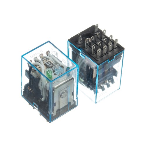 Реле 48V 5A 14pin (4 open 4 close) 13F-MY4NJ-48V