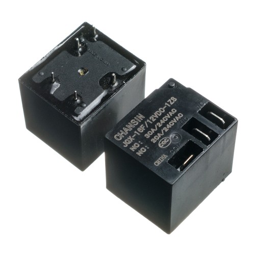 Реле 12V 30A 5pin T91 (1 open ) (JQX-16F/12VDC-1ZS)