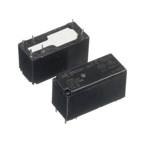 Реле 12V 17A 6pin (1 open ) 14F-888HTN-1AC-F-C