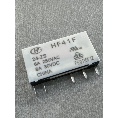 Реле 24V 6A 5pin (1open 1close) HF41F 24-ZS