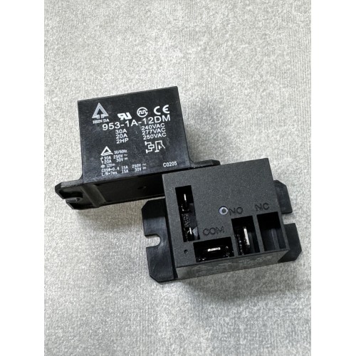 Реле 12V 20A 4pin (1 close 1open) T92-HF105F-4