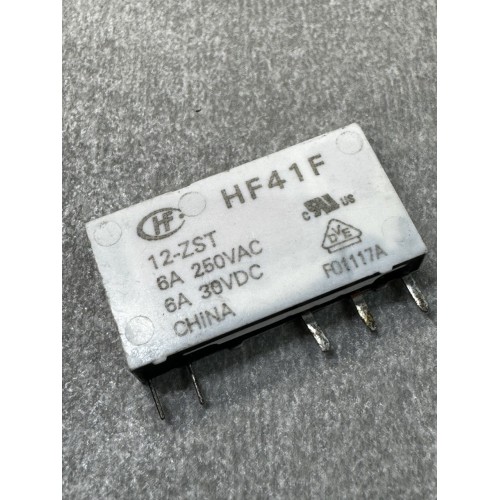 Реле 12V 6A 5pin (1open 1close) HF41F 12-ZS