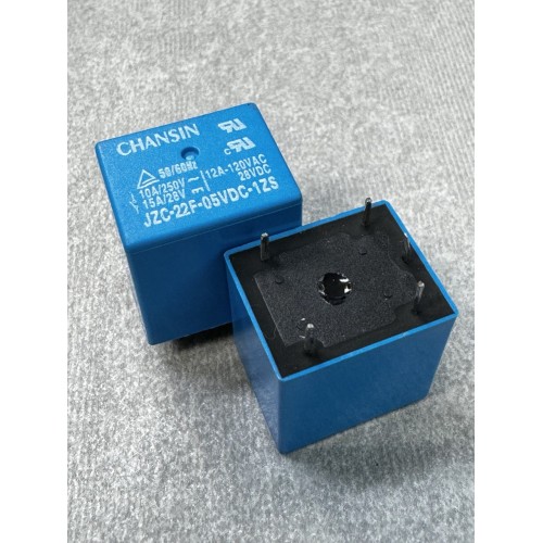 Реле 5V 15A 5pin (1 open 1 close) 22F-5V-CHANSIN