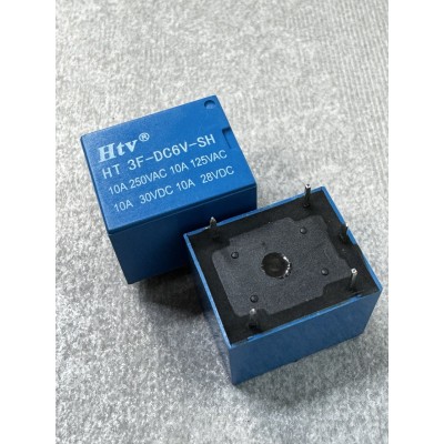 Реле 6V 10A 5pin (1 open 1 close) T73-6V-HTV