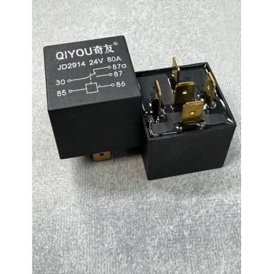 Реле 24V 80A 5pin (1 open ) (JD2914)