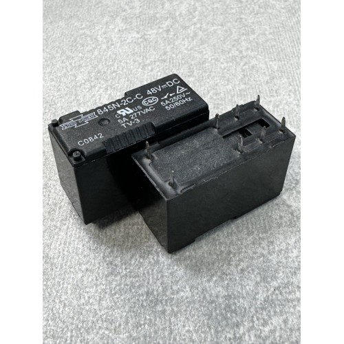 Реле 48V 5A 8pin (2 open 2 close) 14F-845H-2C-C 48V