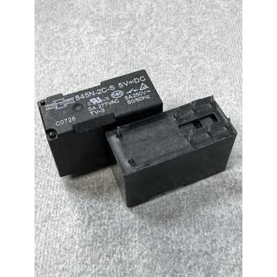 Реле 5V 8A 8pin (2 open 2 close) 14F-845H-2C-S 5V
