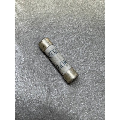 Запобіжник кераміка 5x20мм 2A (ВП2Б-1В 2,0А 250В  Вставка плавка)