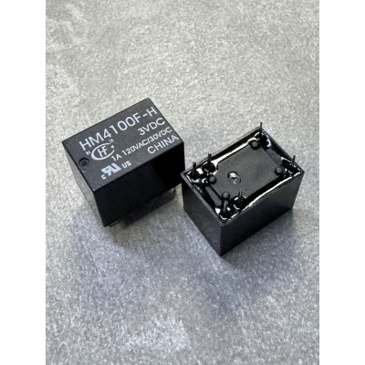 Реле  3V 1A 6pin (1 open 1 close) HM4100F-H