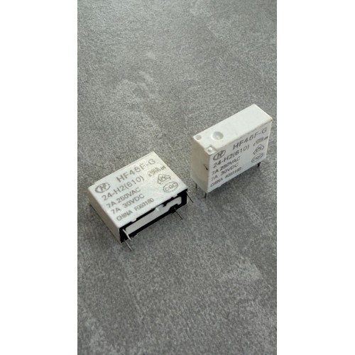 Реле 24V 7A 4pin HF46F-G