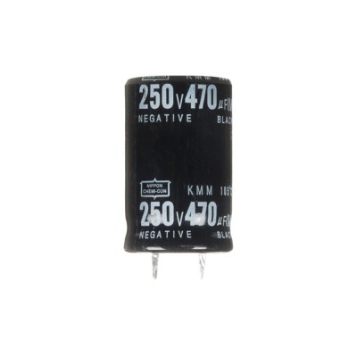 Конденсатор електролітичний 470мкФx 250В, 105°C, 22x35