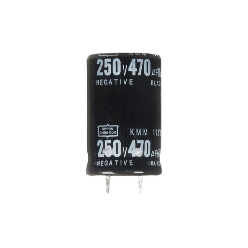 Конденсатор електролітичний 470мкФx 250В, 105°C, 22x35