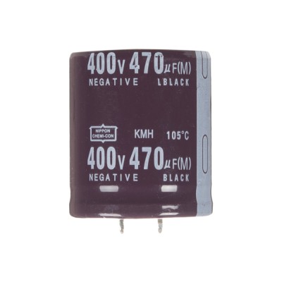 Конденсатор електролітичний 470мкФx 400В, 105°C, 35x40