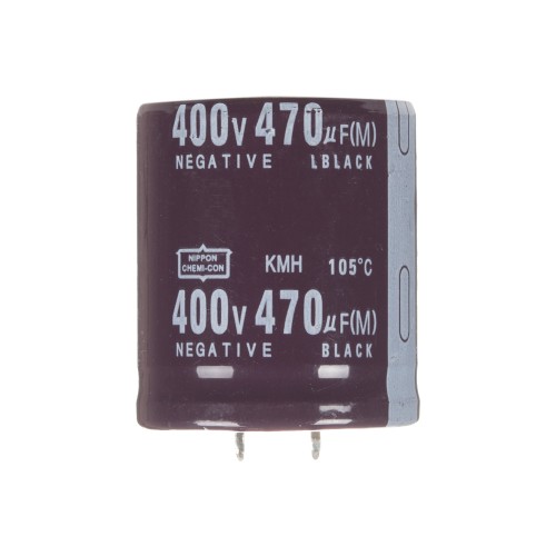 Конденсатор електролітичний 470мкФx 400В, 105°C, 35x40