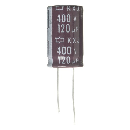 Конденсатор електролітичний 120мкФx 400В, 105°C, 18x30