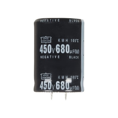 Конденсатор електролітичний 680мкФx 450В, 105°C, 35x50