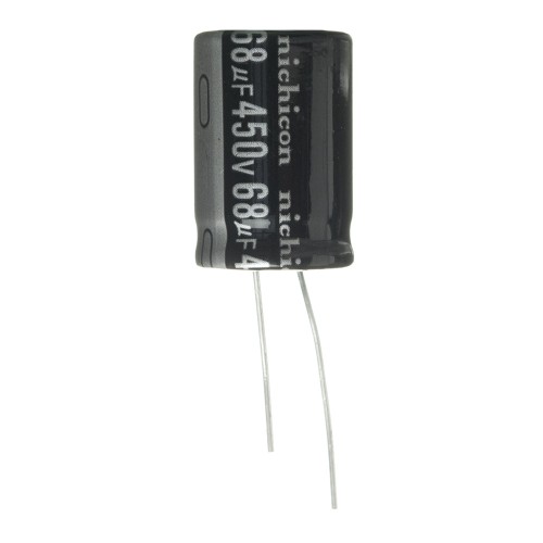 Конденсатор електролітичний 68мкФx 450В, 105°C, 18x31,5