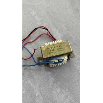 Силовий трансформатор 800mA-0-9V