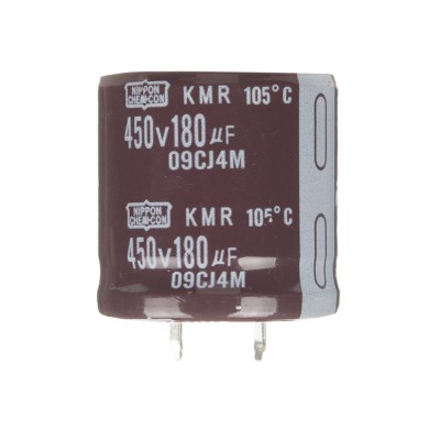 Конденсатор електролітичний 180мкФx 450В, 105°C, 30x30